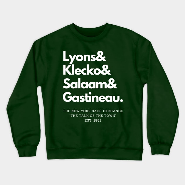 The New York Sack Exchange Crewneck Sweatshirt by capognad